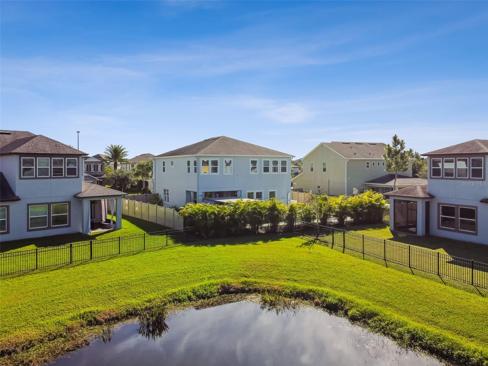 Aerial Pond View