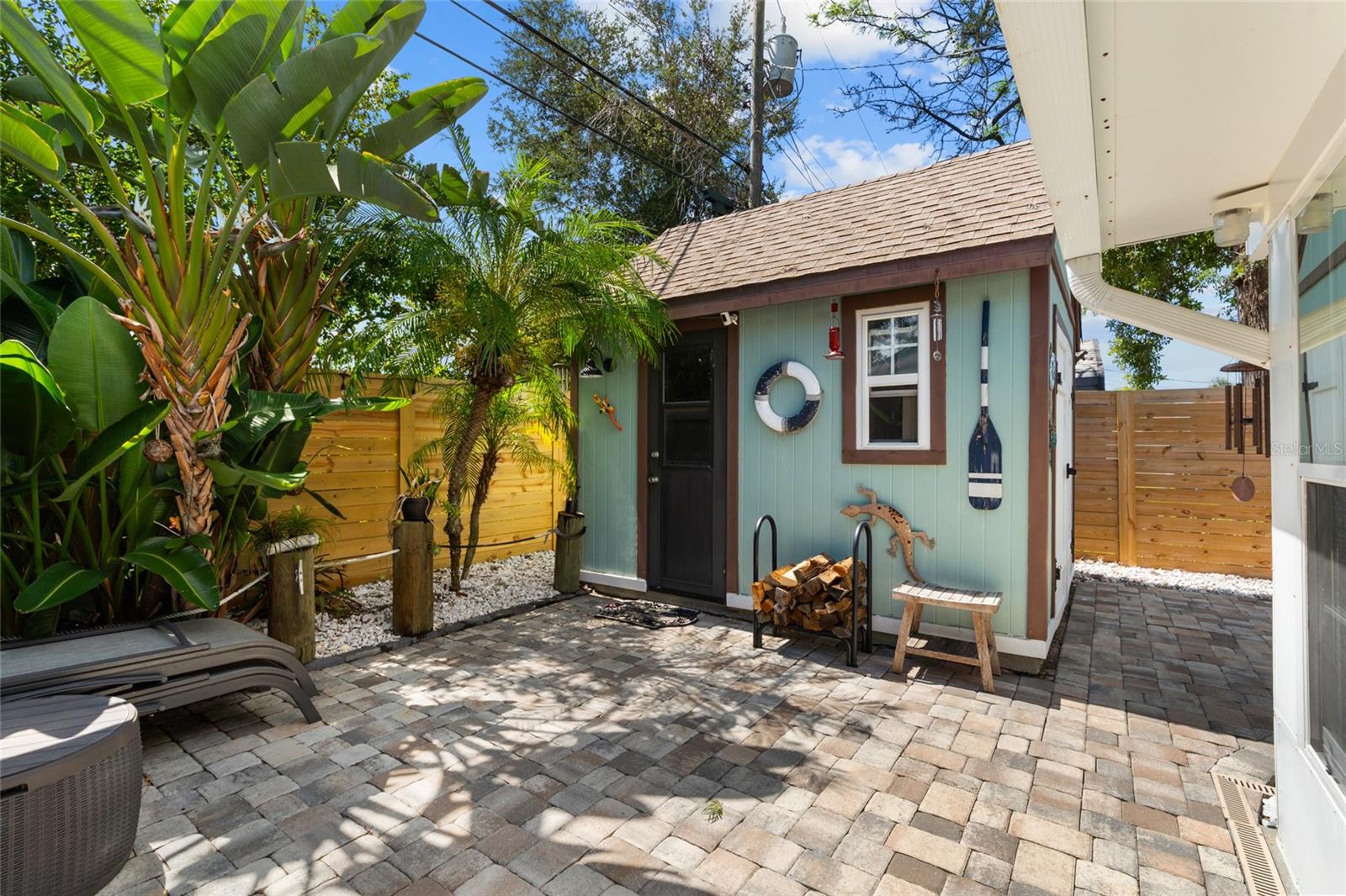 Shed for storage