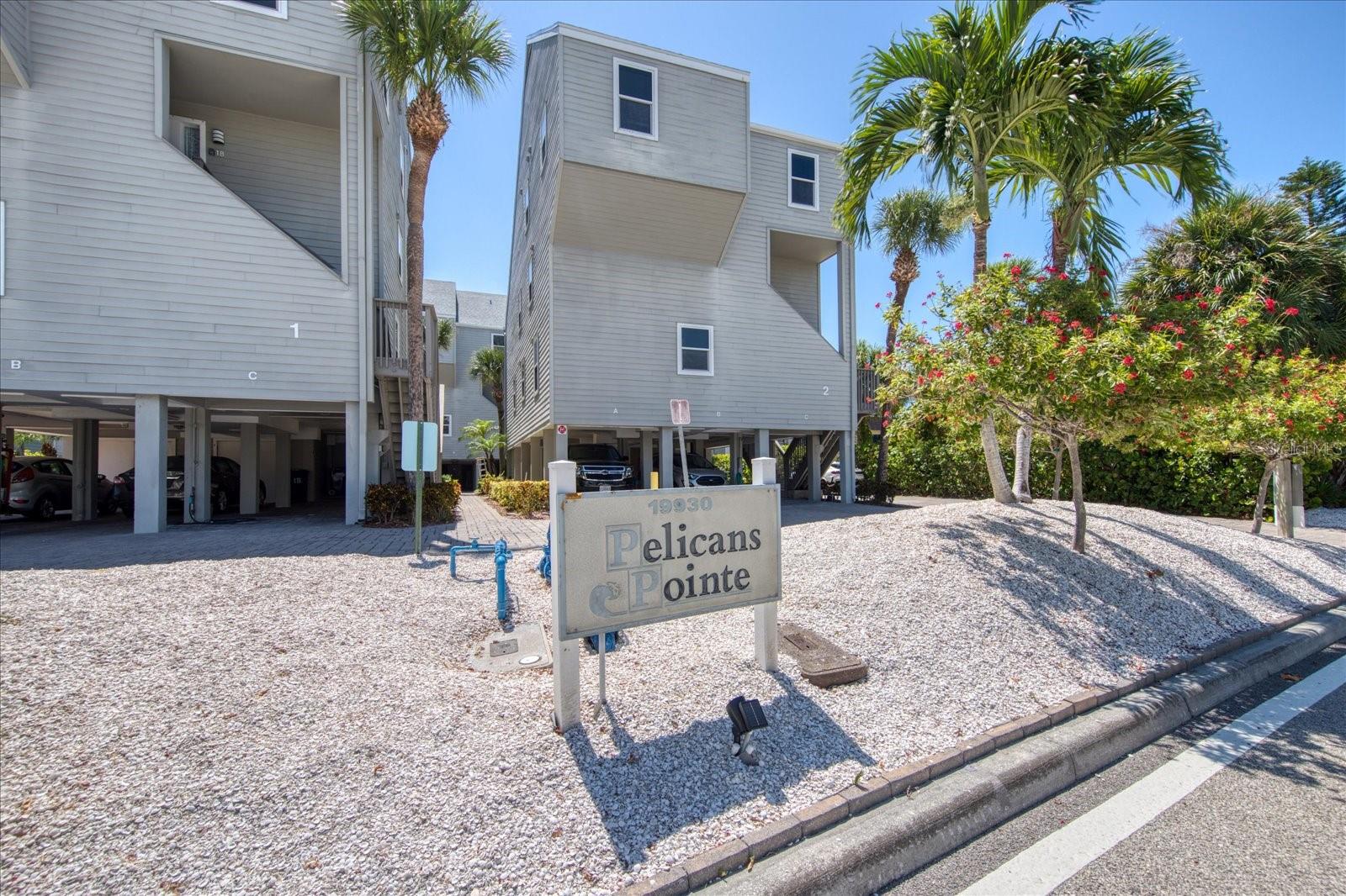Building 5 Unit C is directly on the Gulf