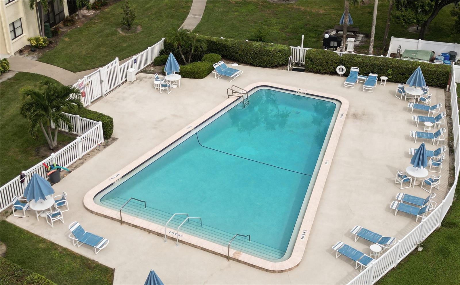 The West pool outside your condo