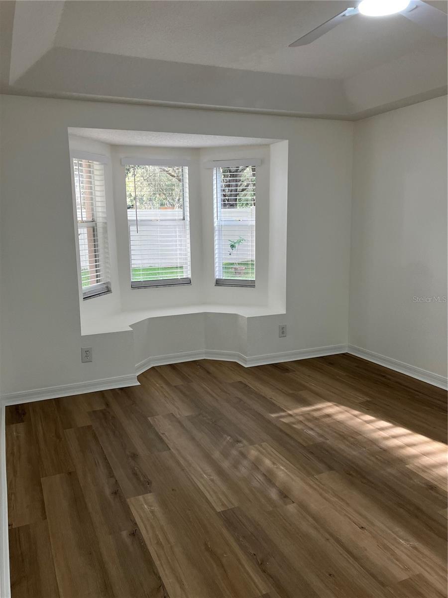 Primary Bedroom with benched seat