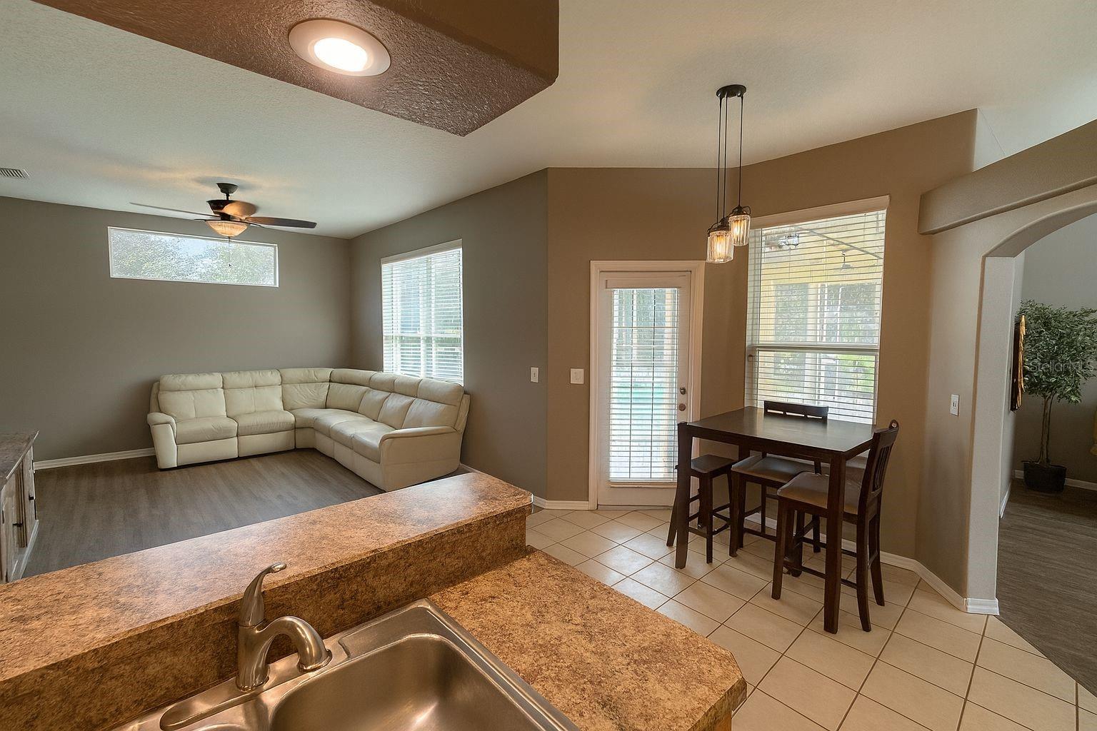 Family Room Staged