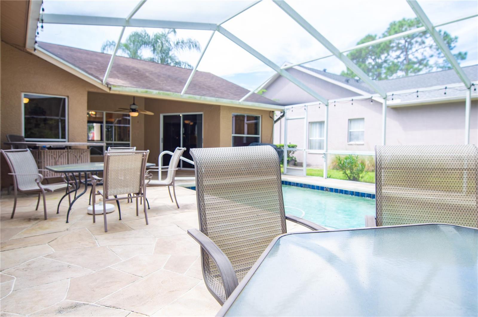 Nice large patio for entertaining.