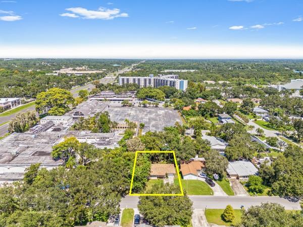 Home sits on the border with Ruth Eckerd Hall.