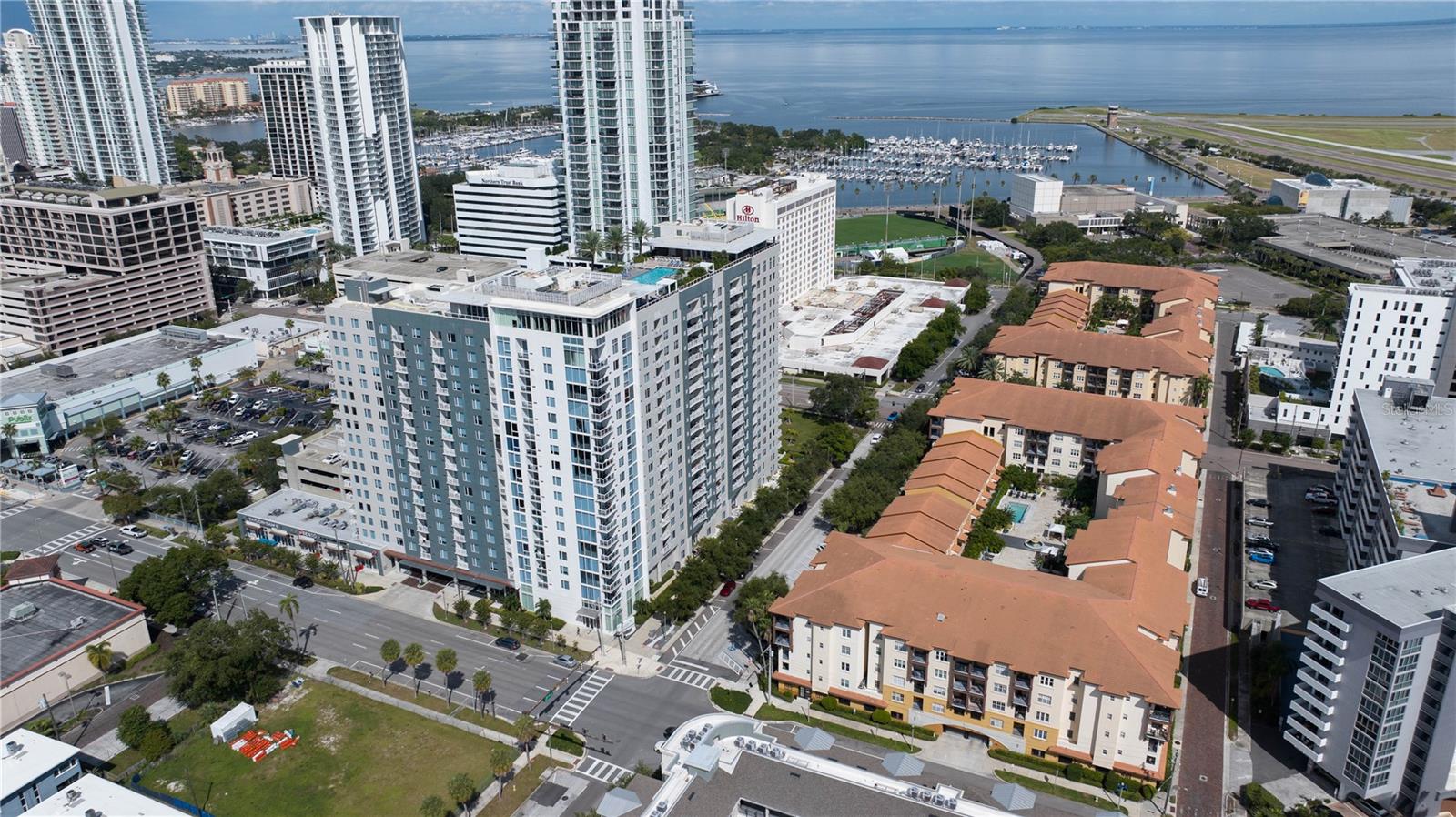 In the heart of downtown St Pete