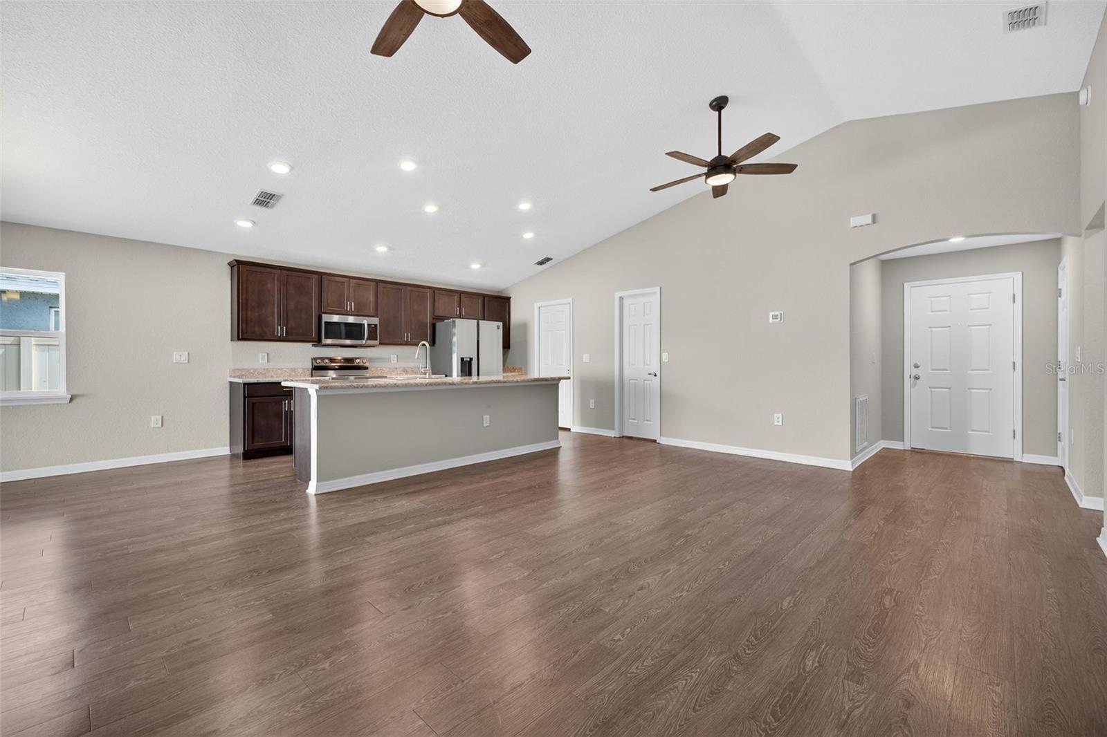 Interior Living Room/Kitchen