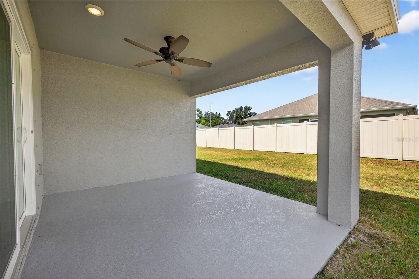 Back Porch/Fenced Yard
