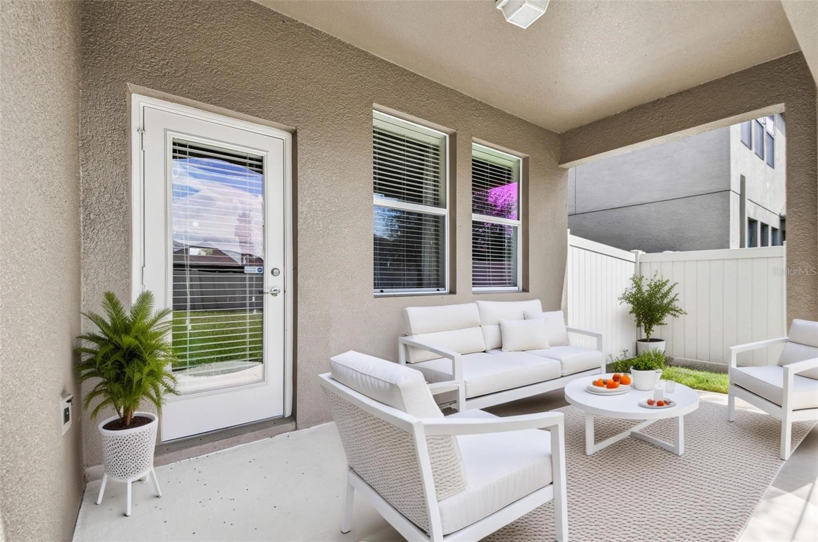 Virtual Staging - Back Patio