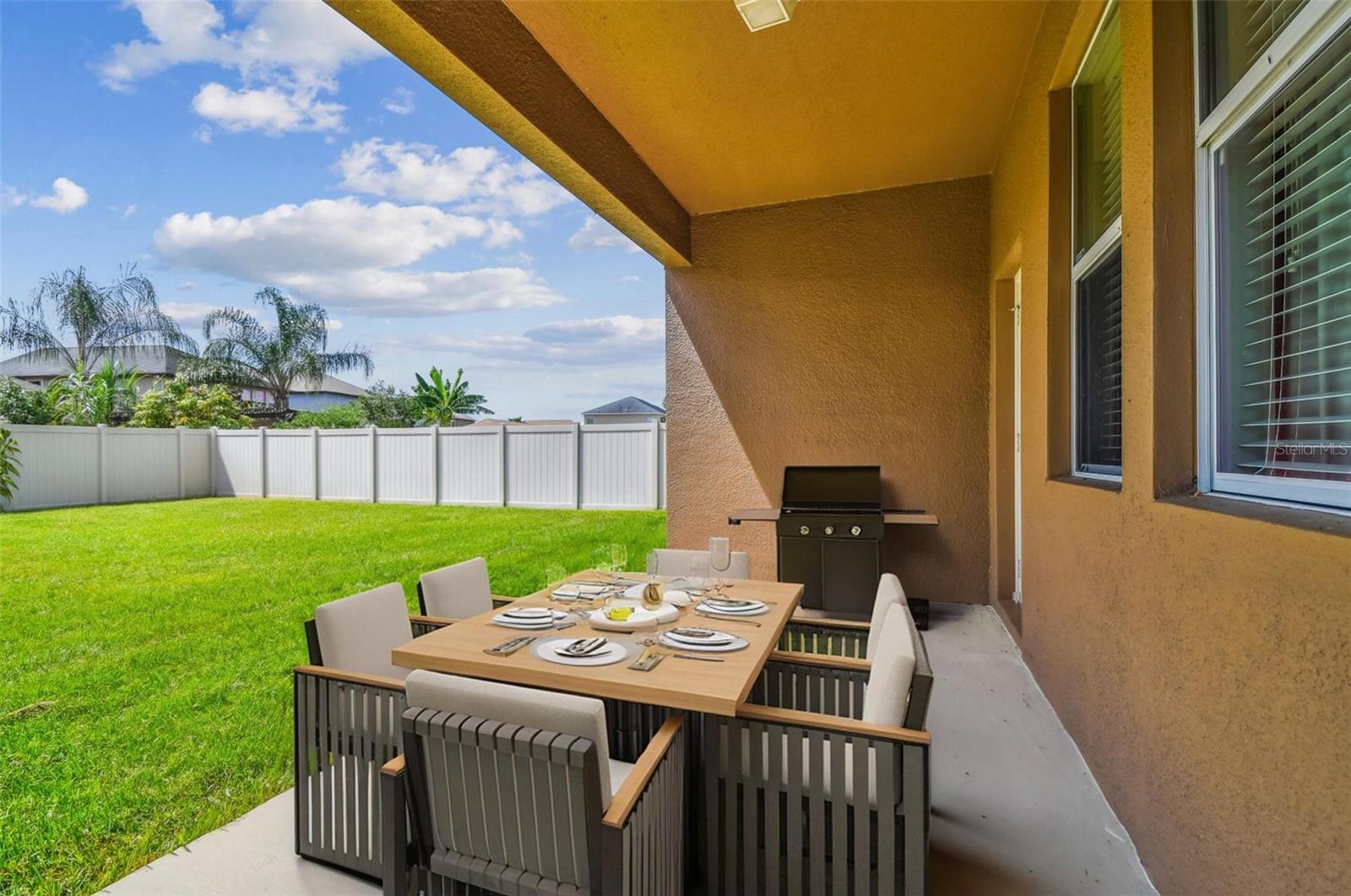 Virtual Staging - Back Patio