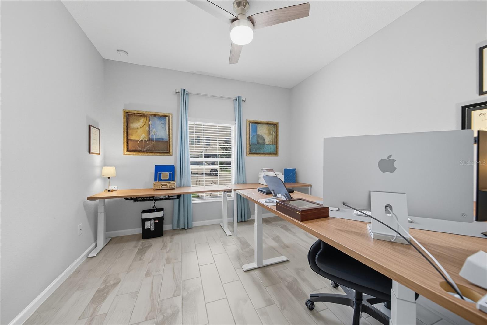 Downstairs bedroom/office