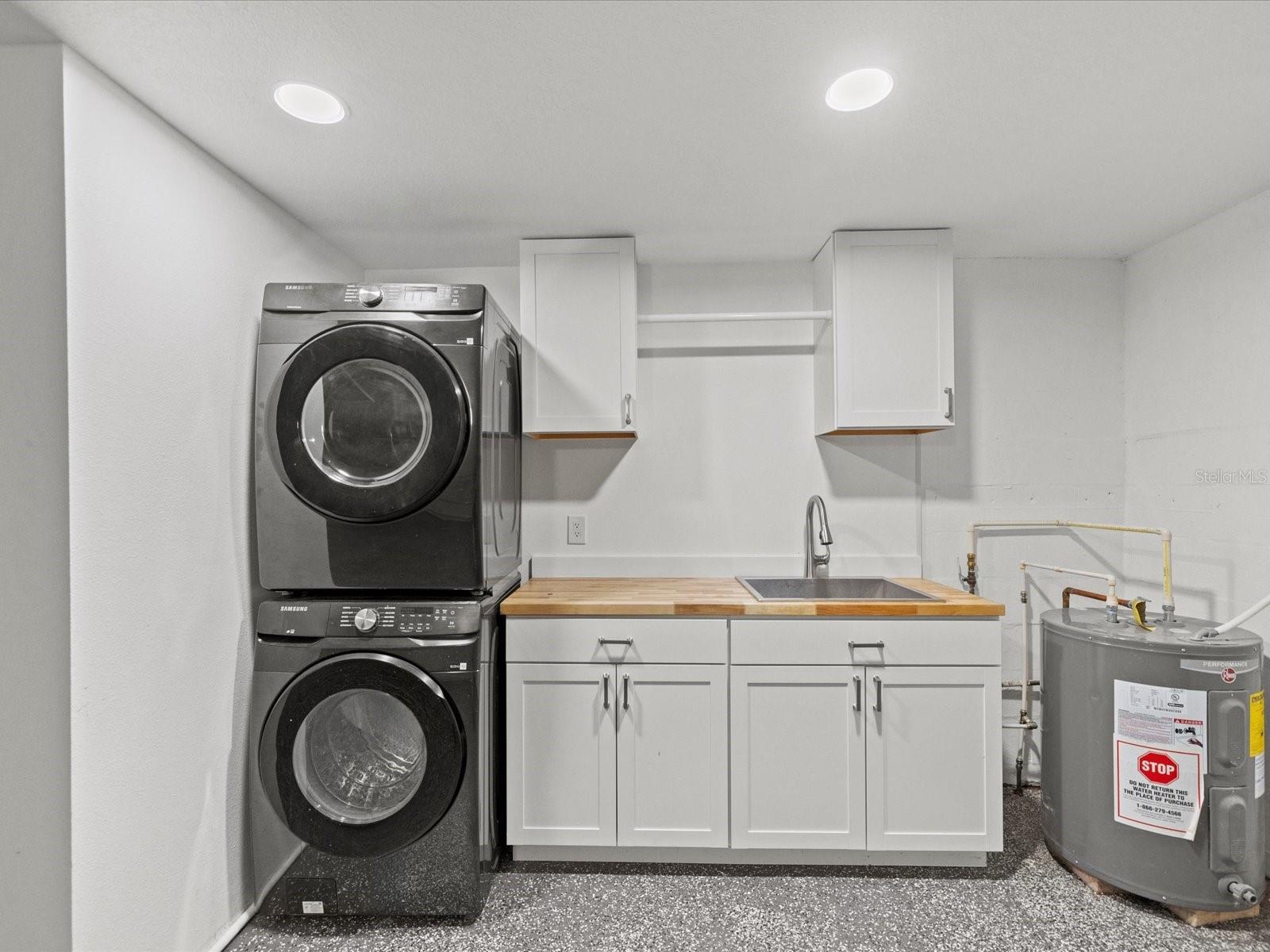 Laundry with built ins