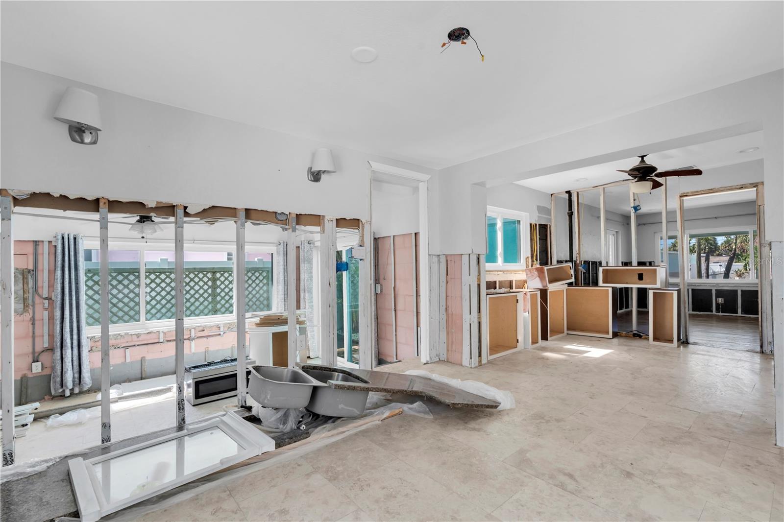Dining Area to Kitchen