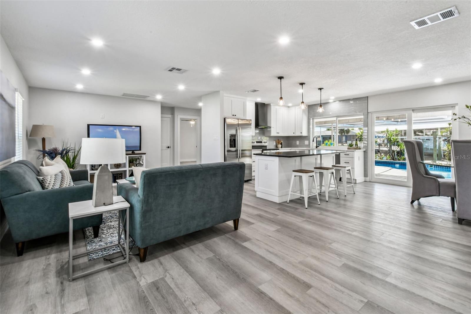 Re-imagined and re-designed for a modern and updated open floorplan