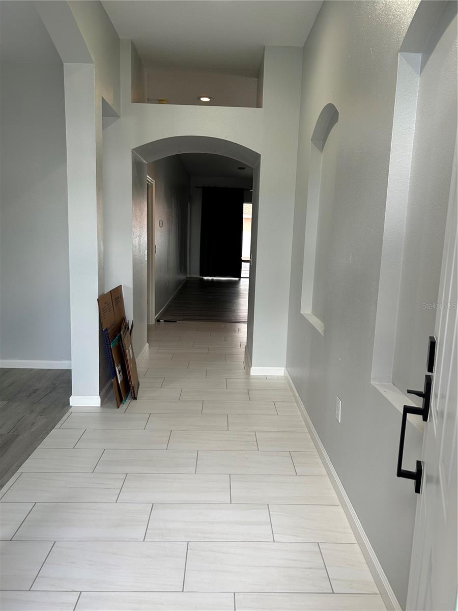 Front Door looking in