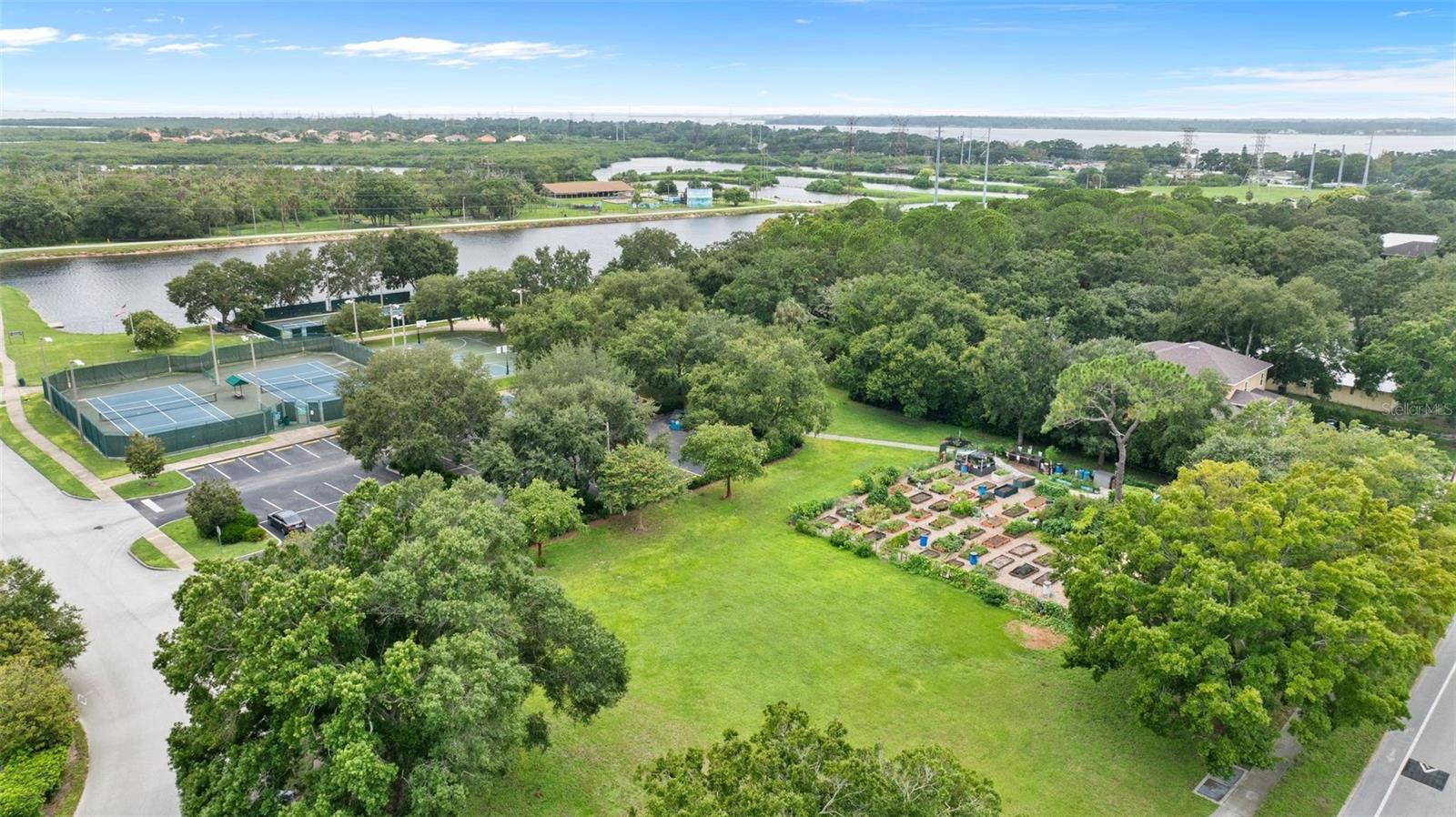 Nearby Park & Community Garden