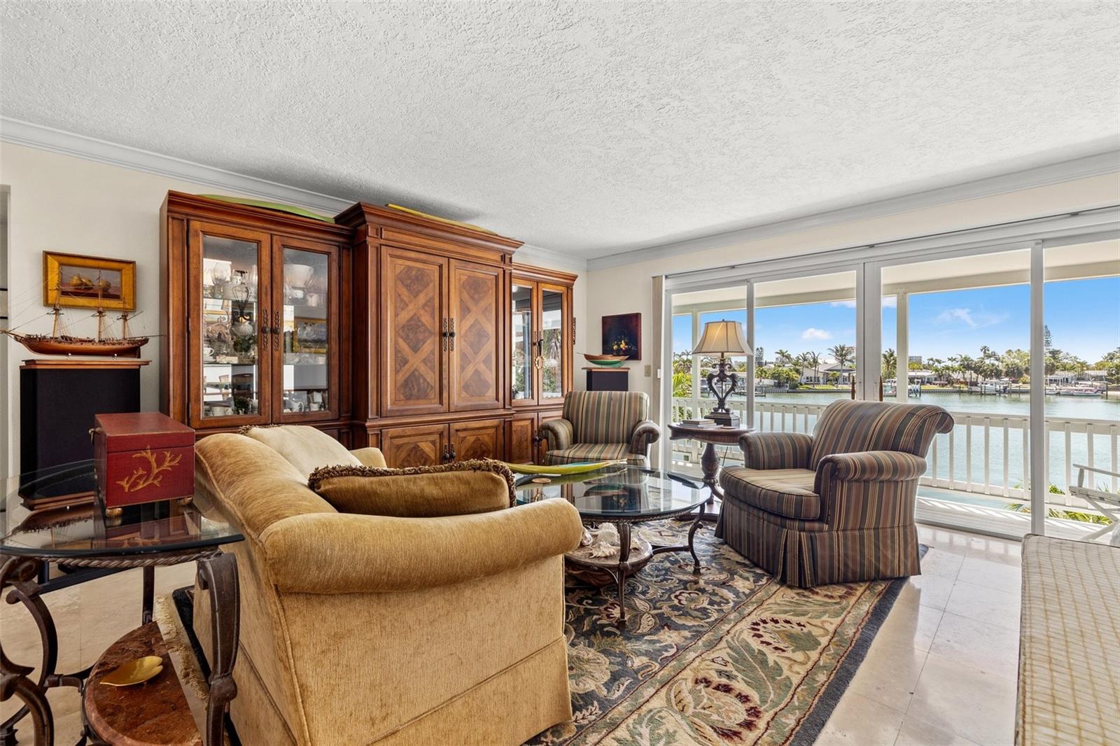 Another view of the living/family room