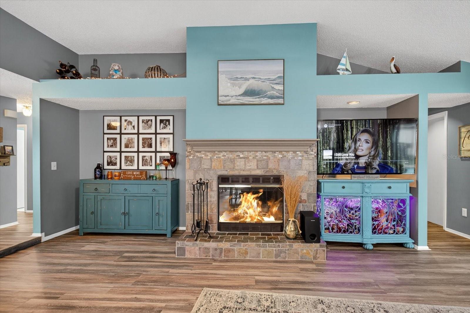 Living Room Fireplace