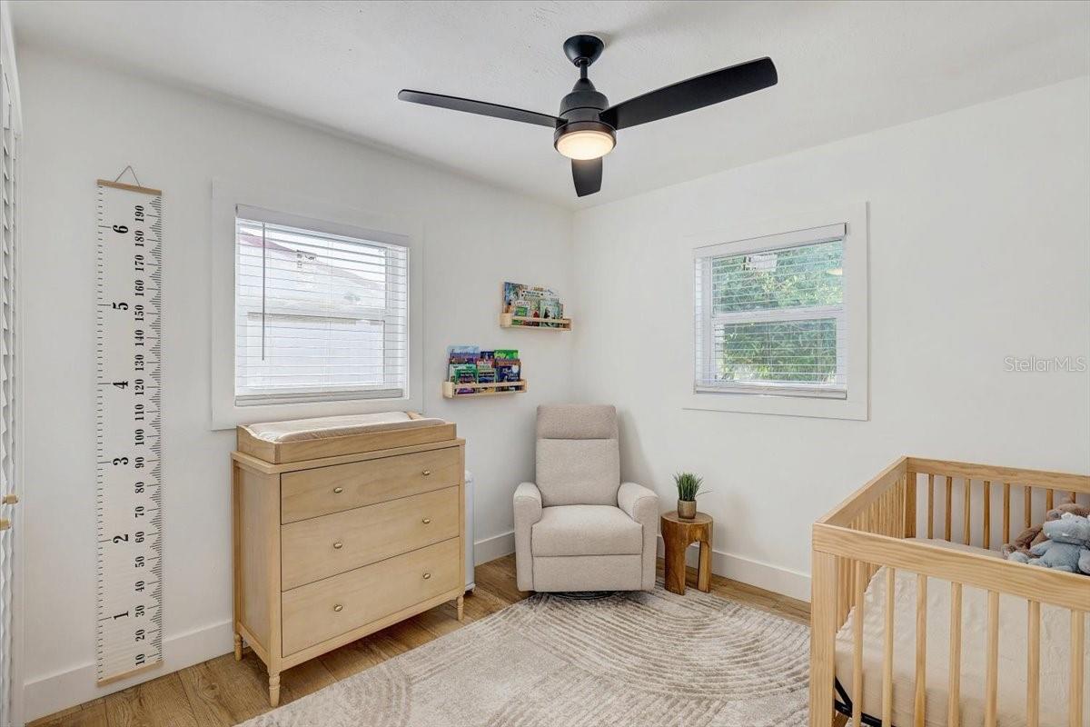 3rd bedroom with custom closet