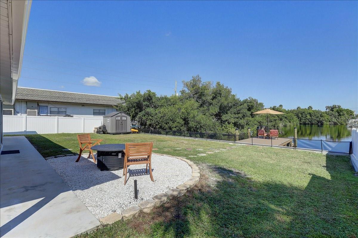 Back yard