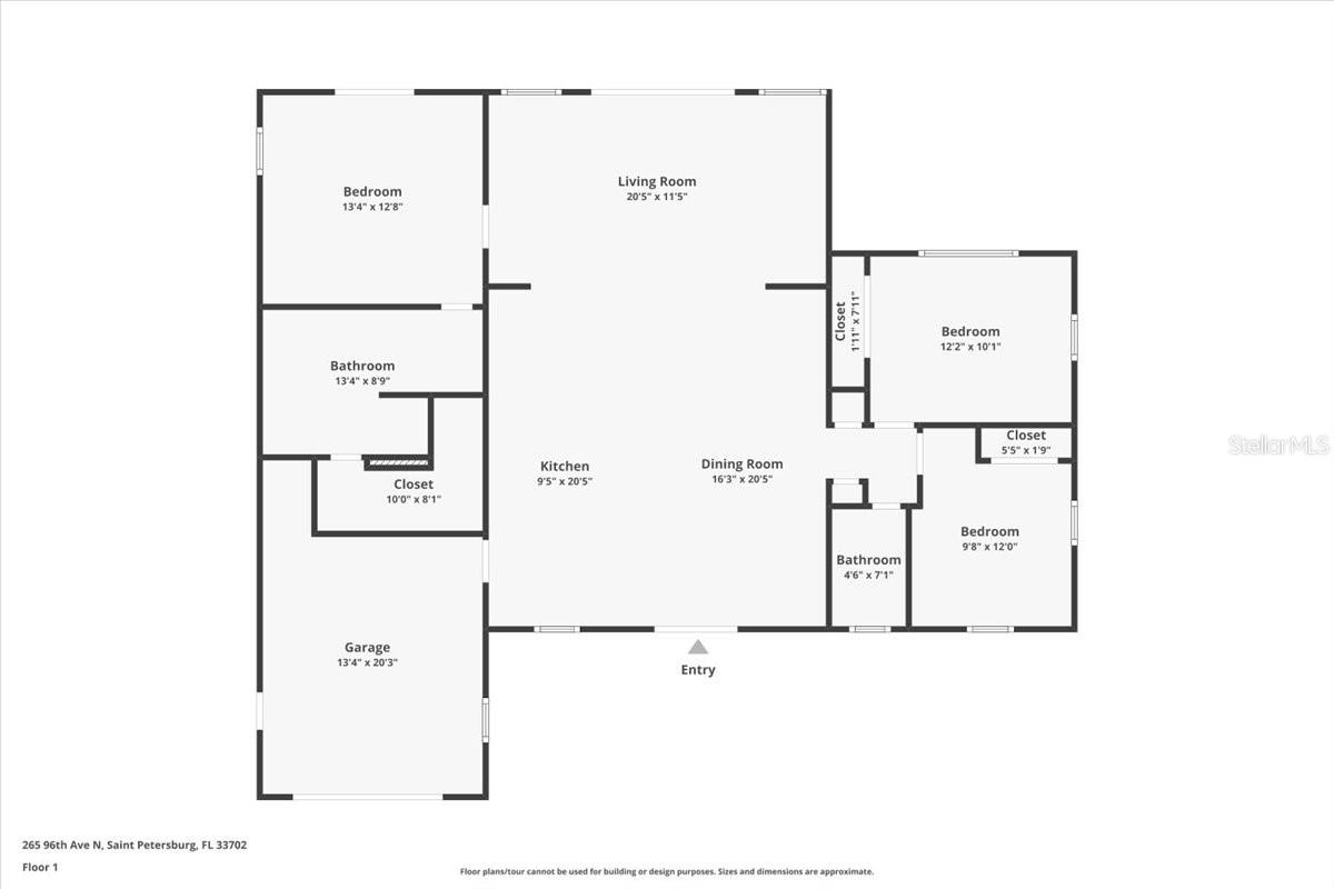 Approximate floor plan