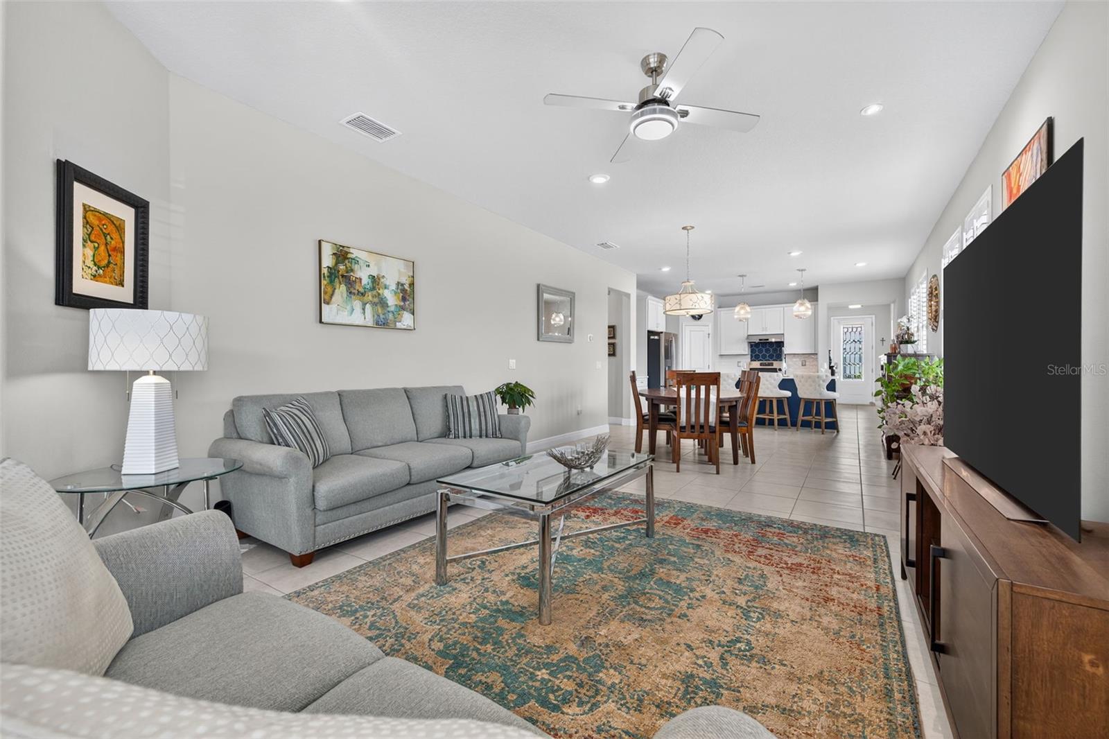 Ceramic tile floors
