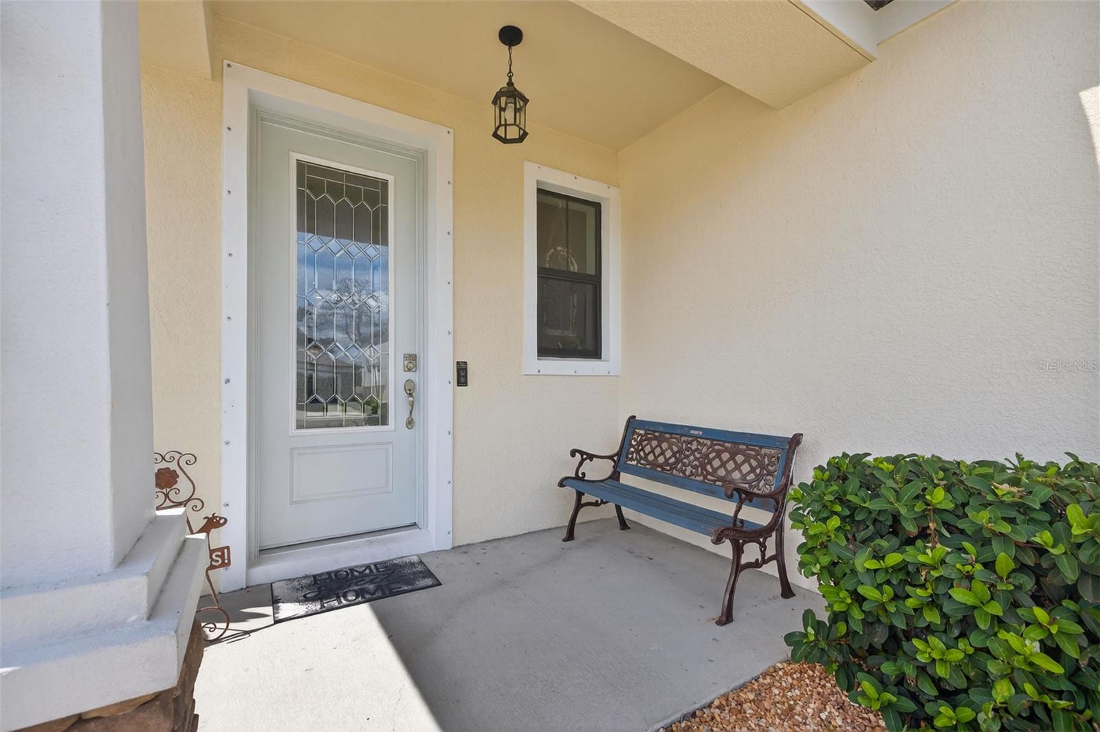 Covered front entry