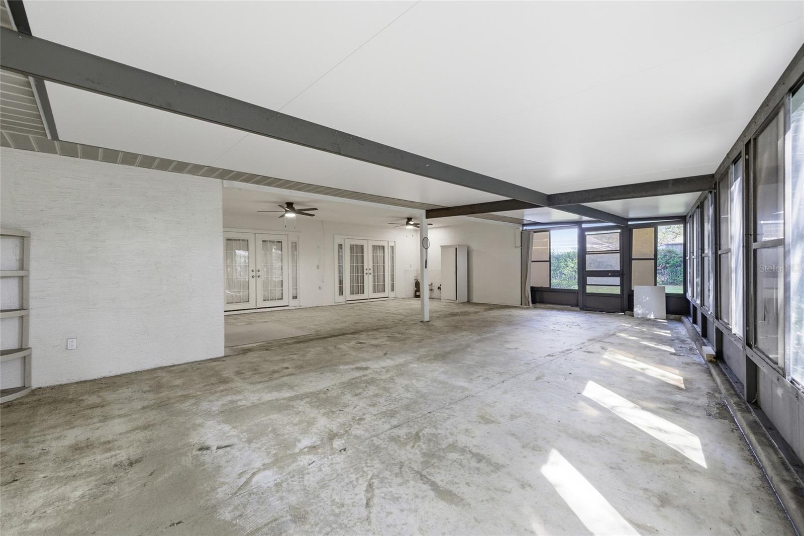 Ginormous Lanai - ready for your pool or outdoor kitchen.