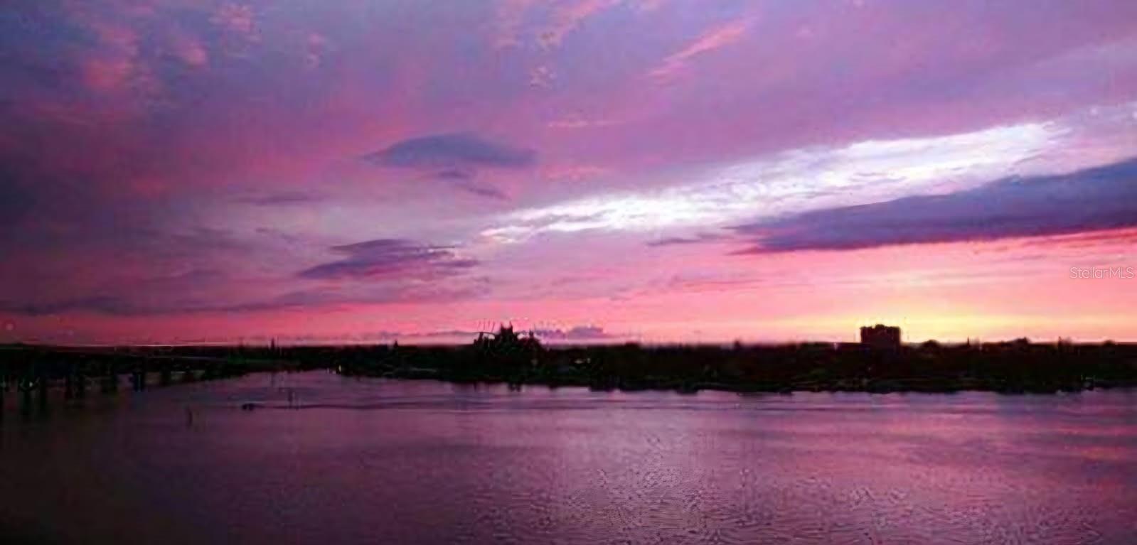 Direct sunset views from your balcony every evening
