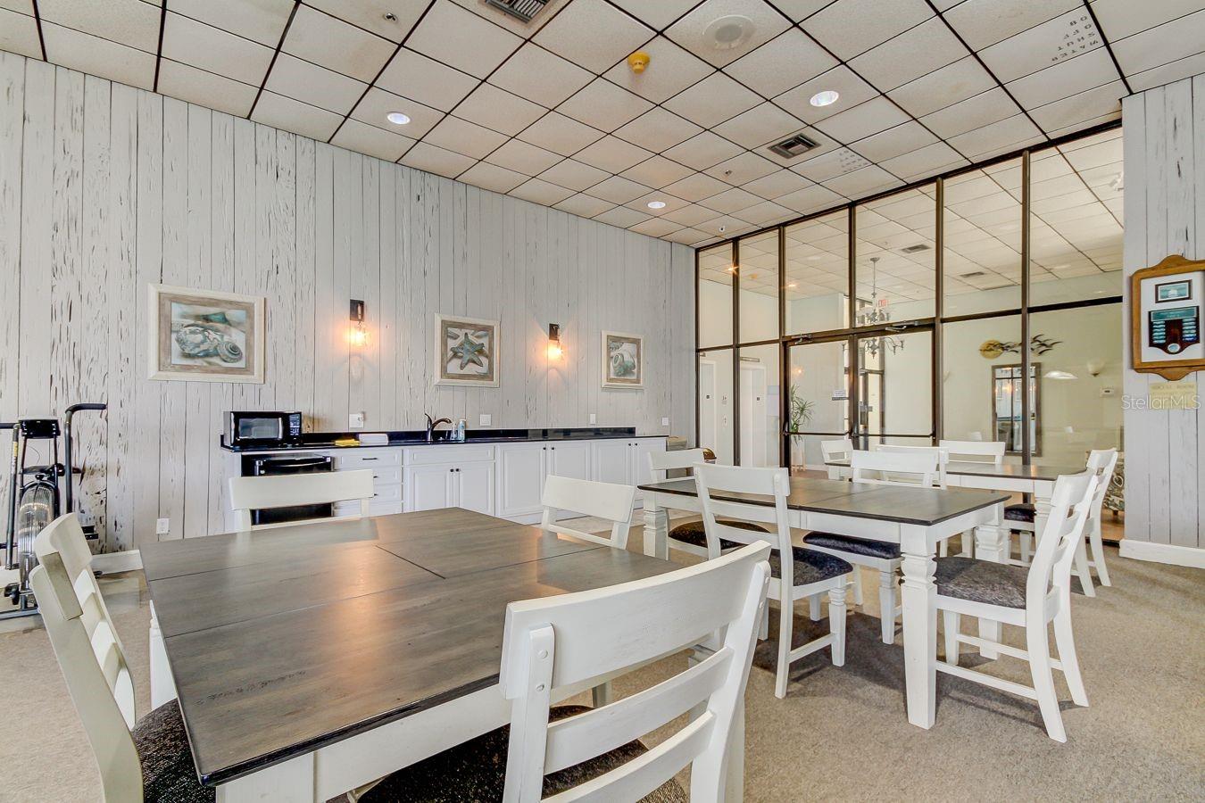 Social Room in Building