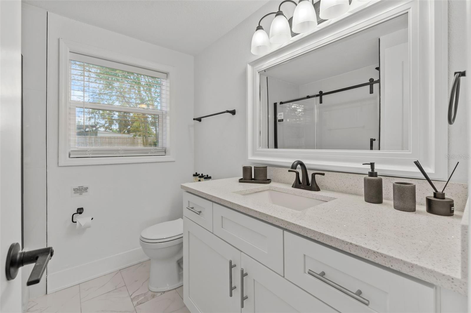hallway full bathroom