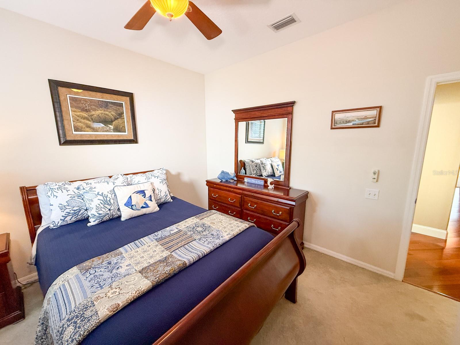 guest room overlooking the Anclote delta and pool area