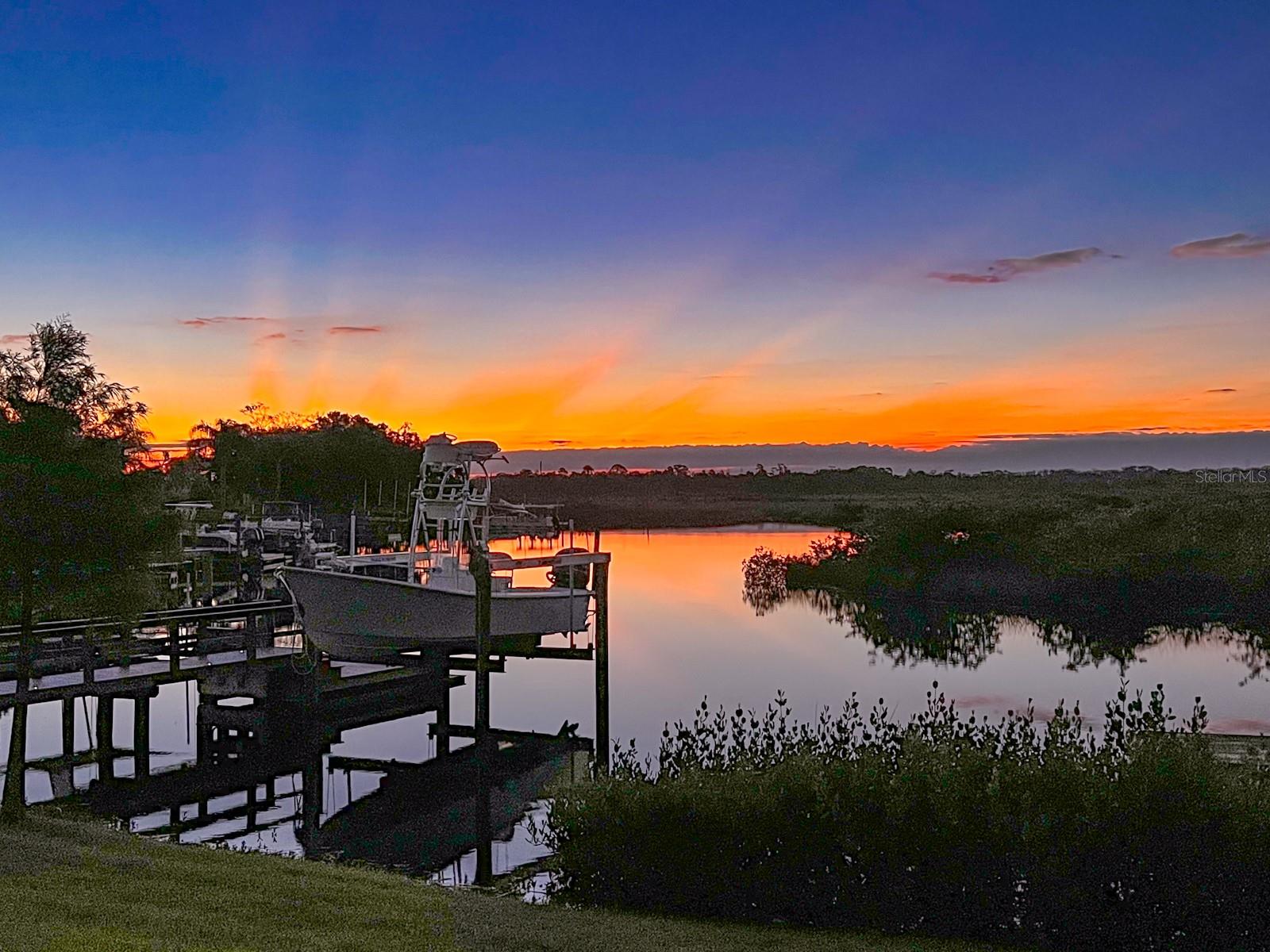 Sunrise view of Anclote Delta