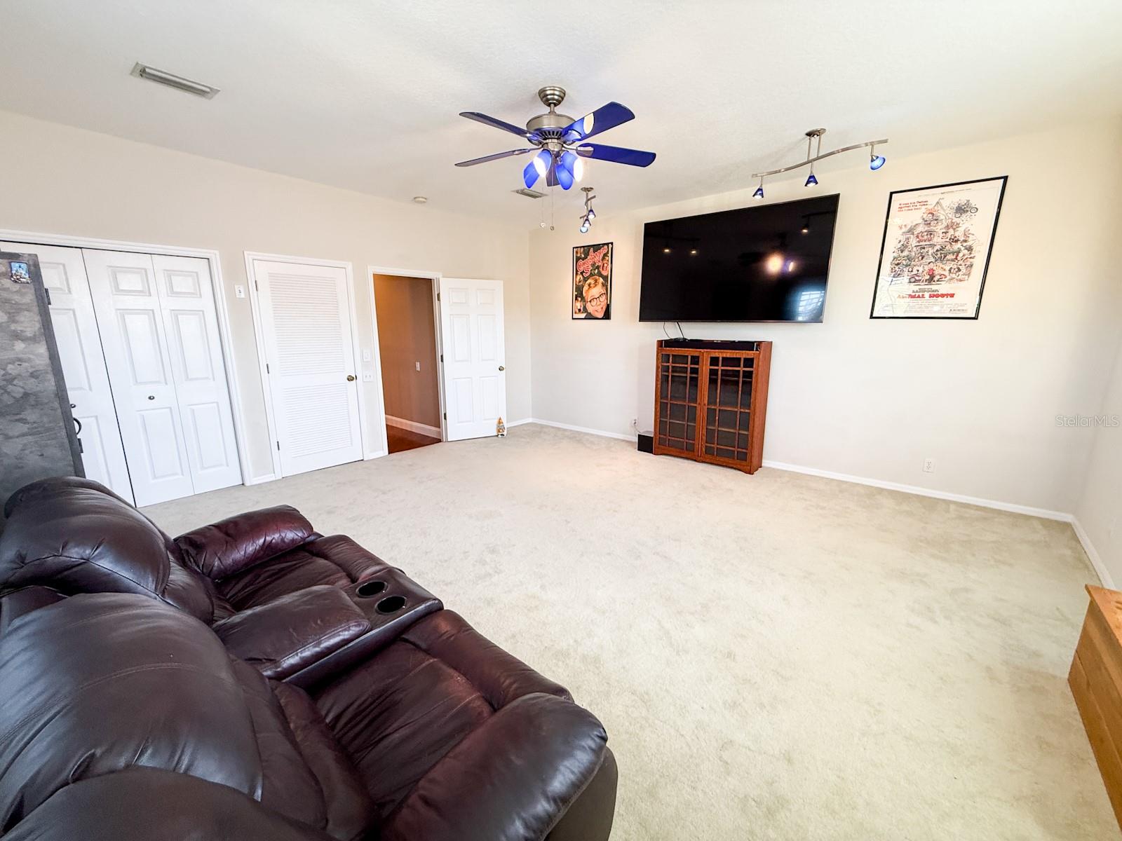 second level family room mancave media room