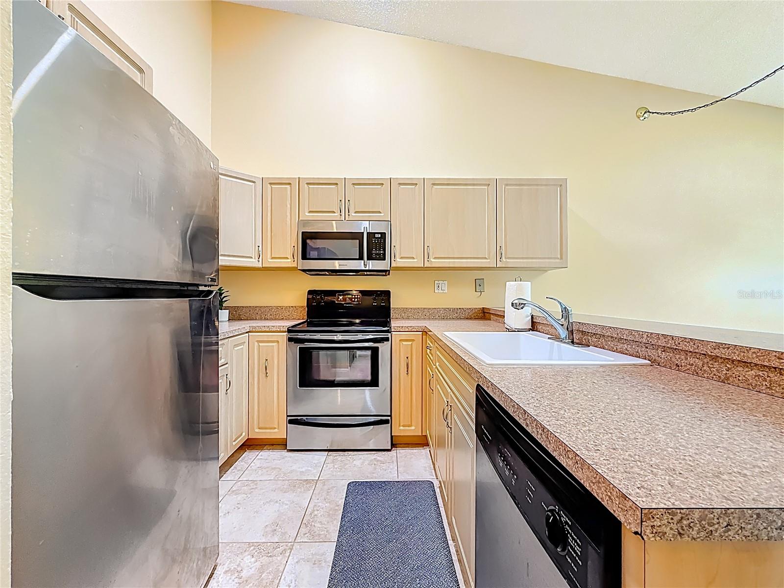 Hardwood cabinets