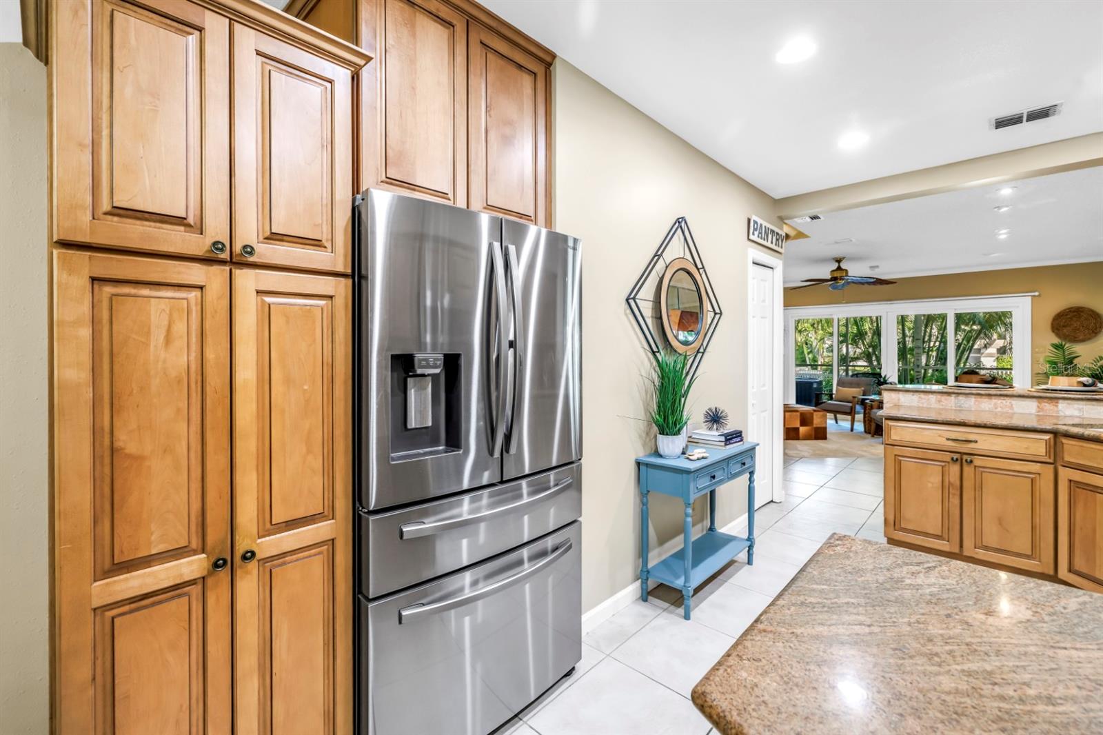 Ample Storage and Dual Pantries