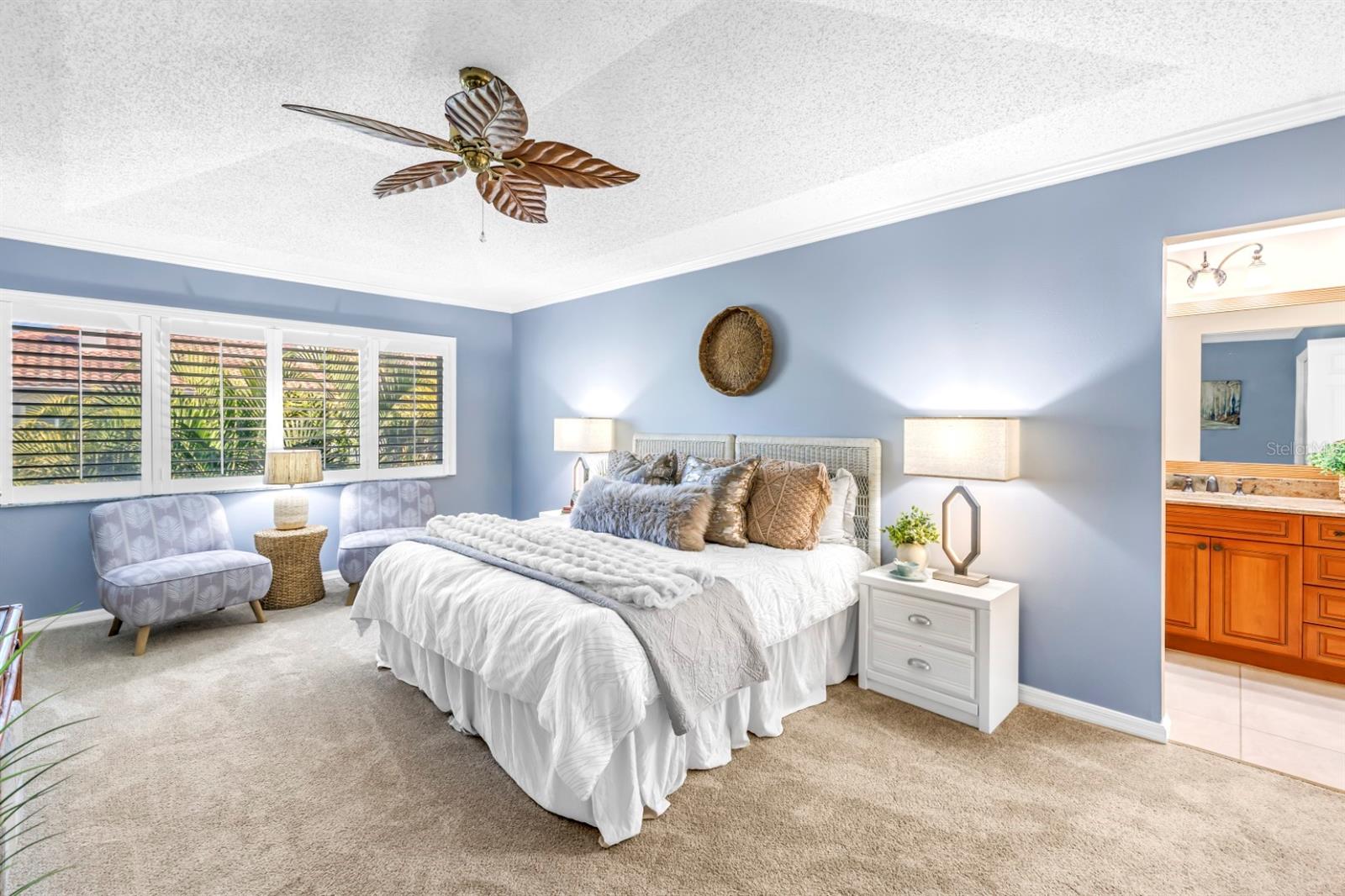 Primary Bedroom with Seating Area