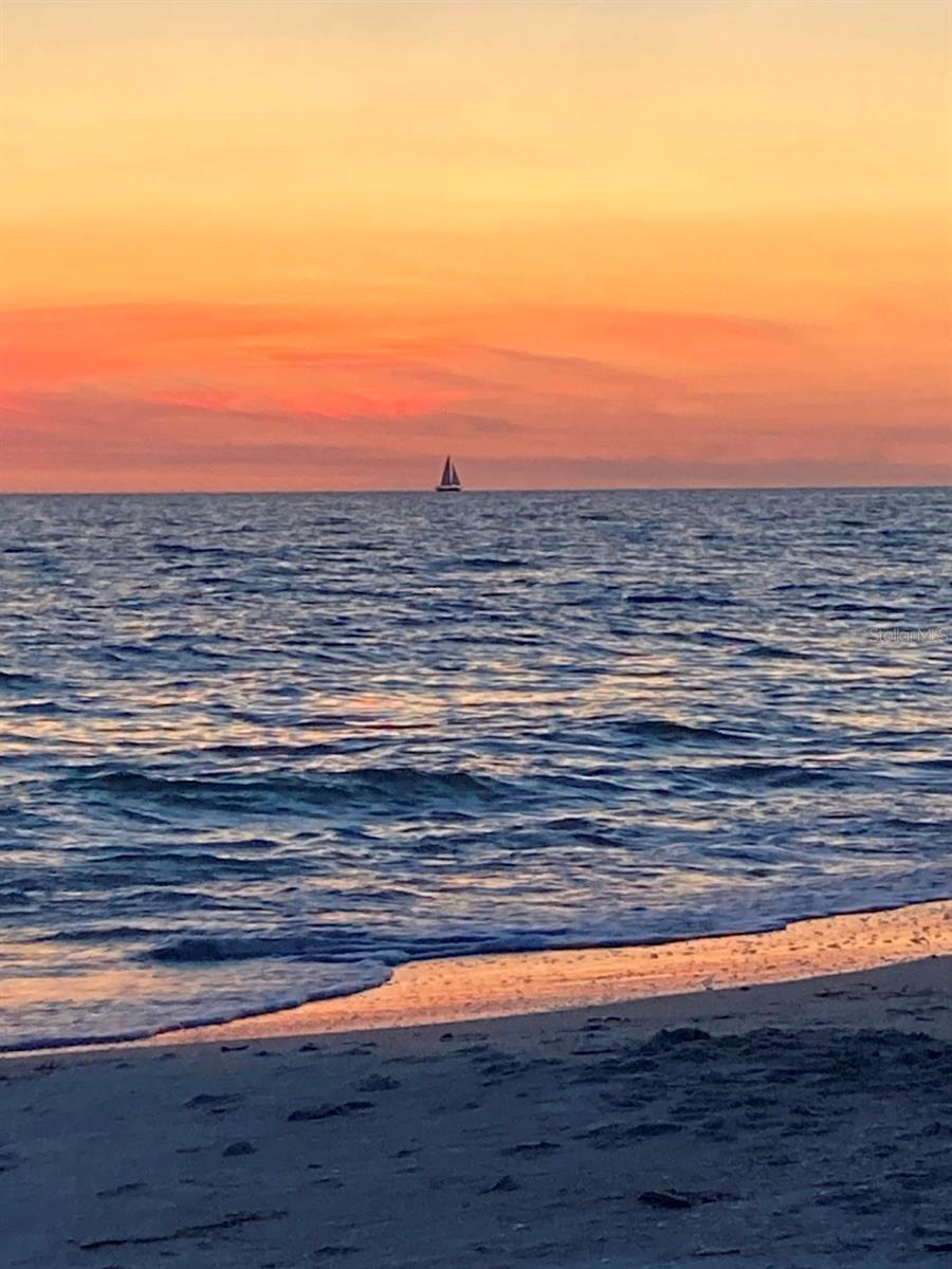 Enjoy Nightly Sunsets at Nearby Beaches