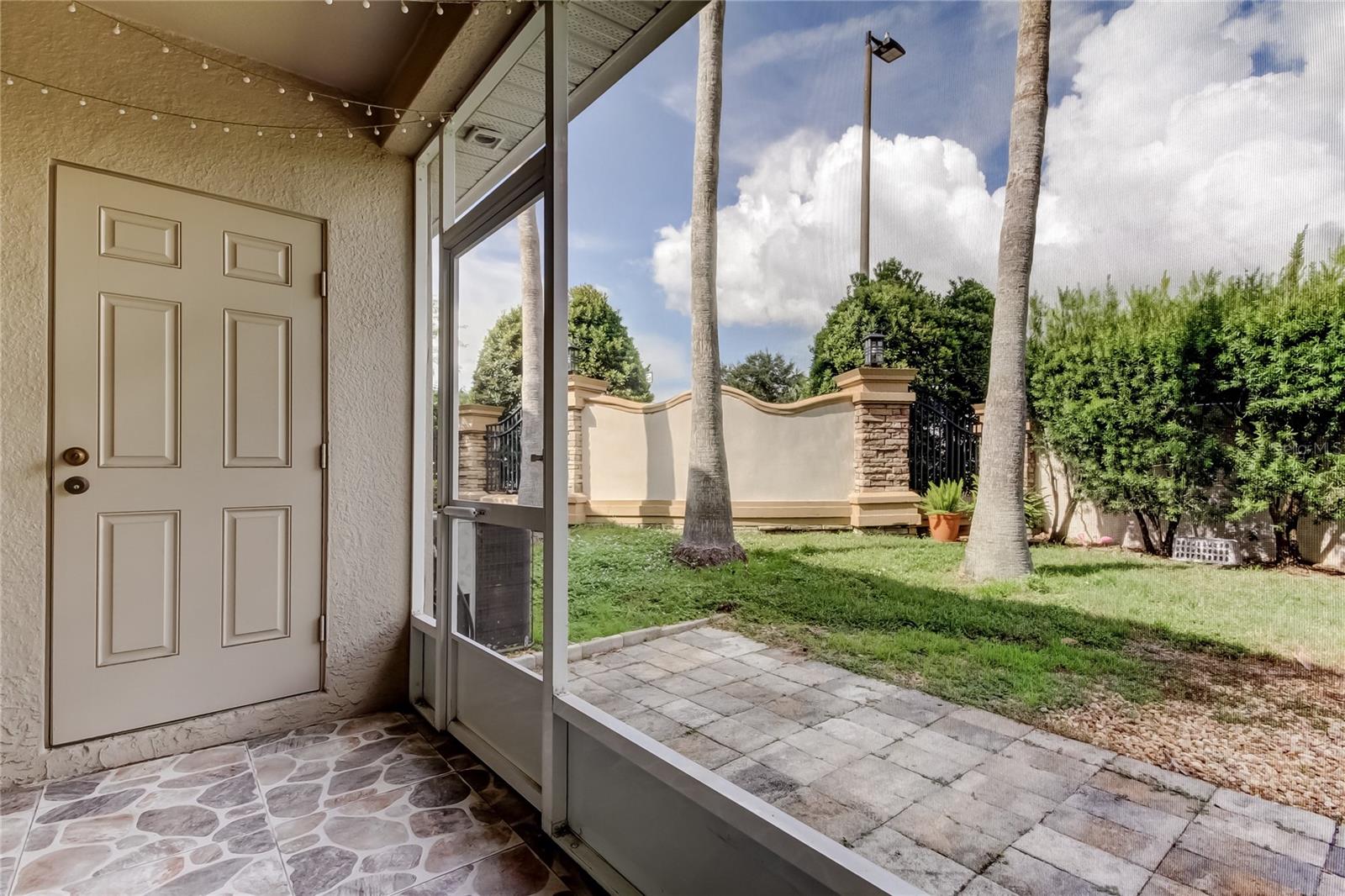 screened in porch