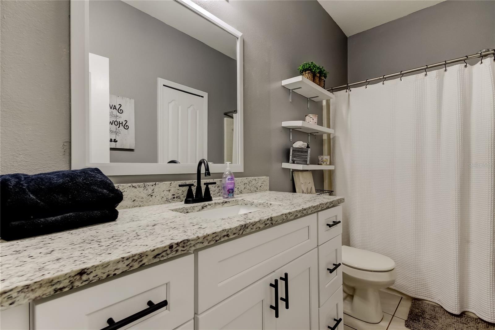 updated vanity