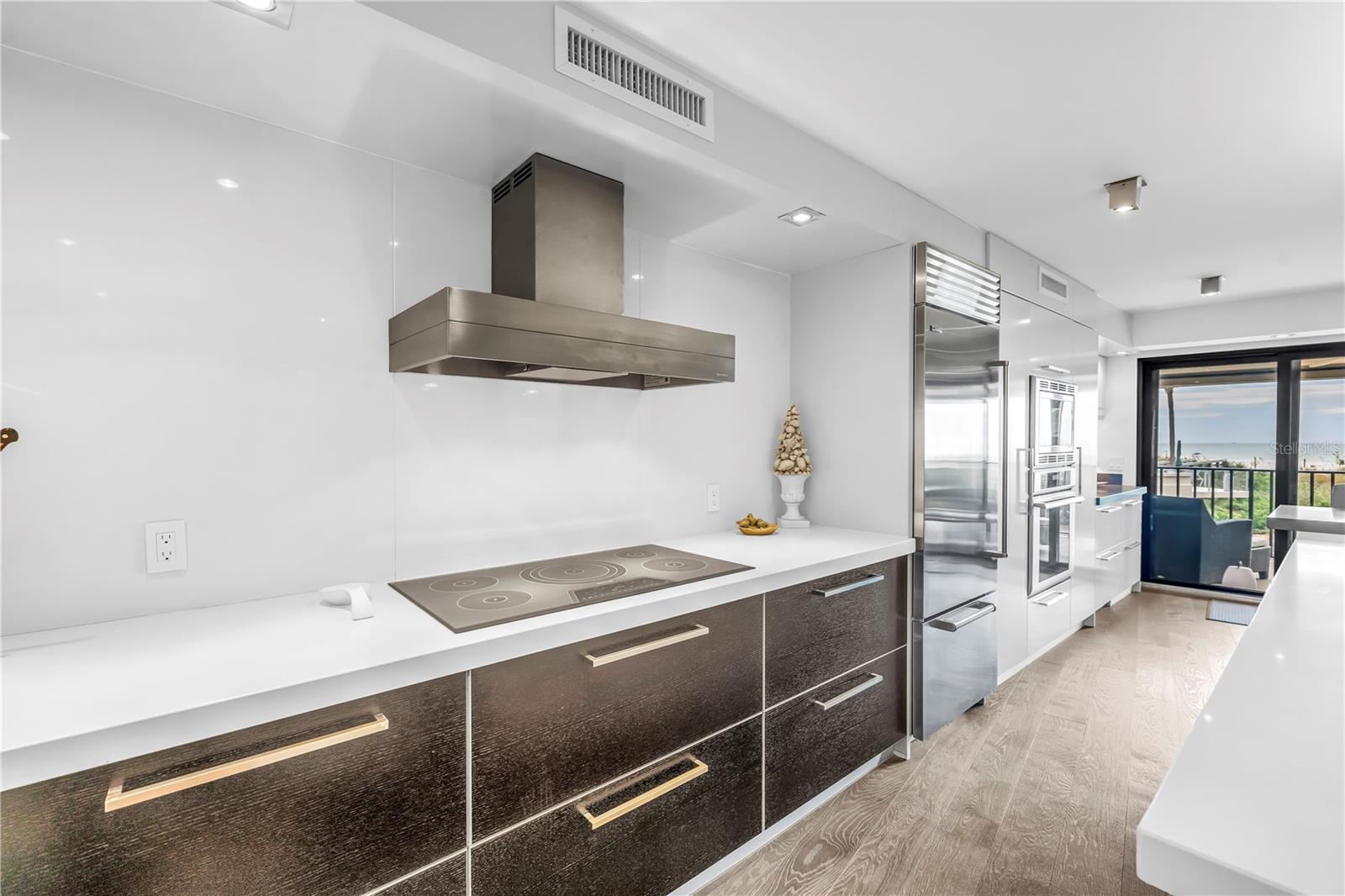 tons of storage and prep space for the chef!