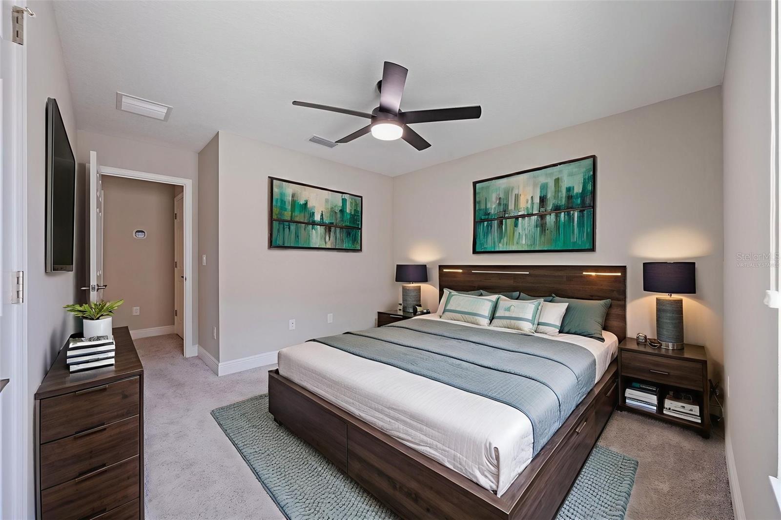 Bedroom 3 Virtually Staged