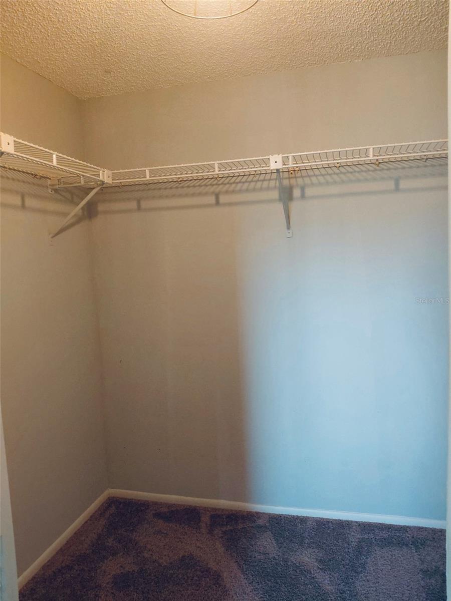 Large walk-in closet