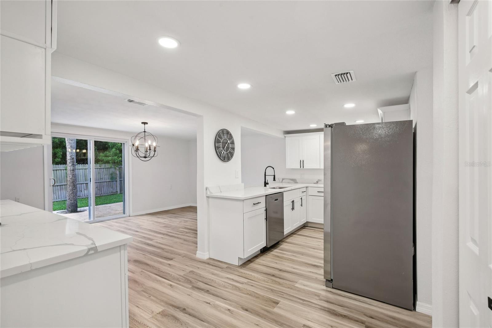 Completely updated kitchen