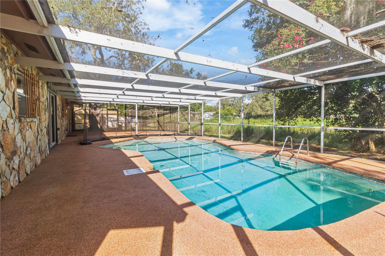 Pool and deck