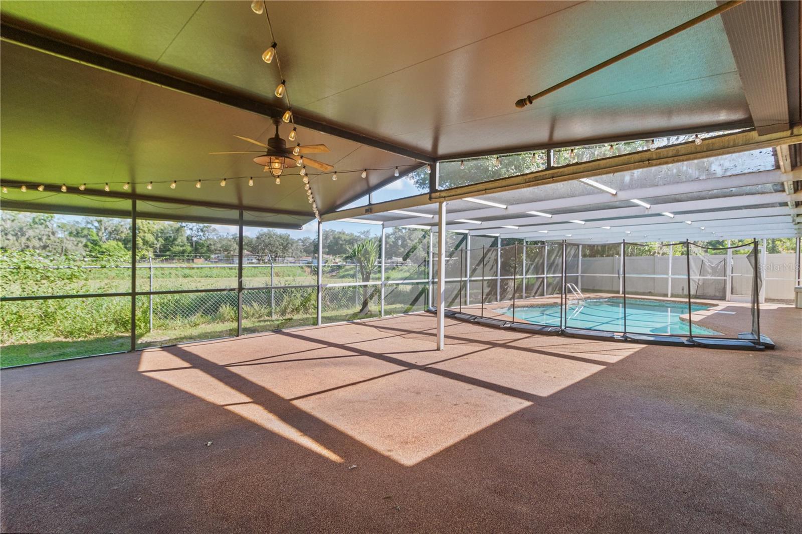 Pool and deck