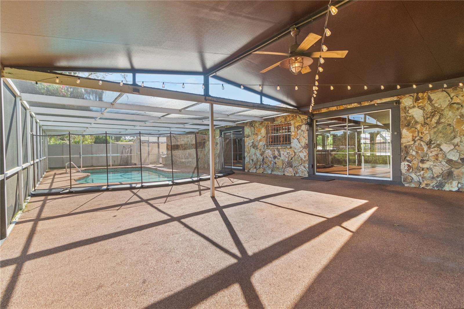 Pool and deck