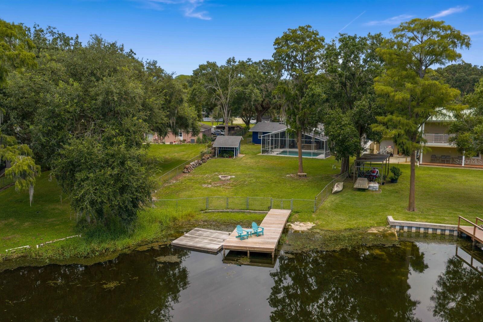 Nearly 1/2 acre waterfront property