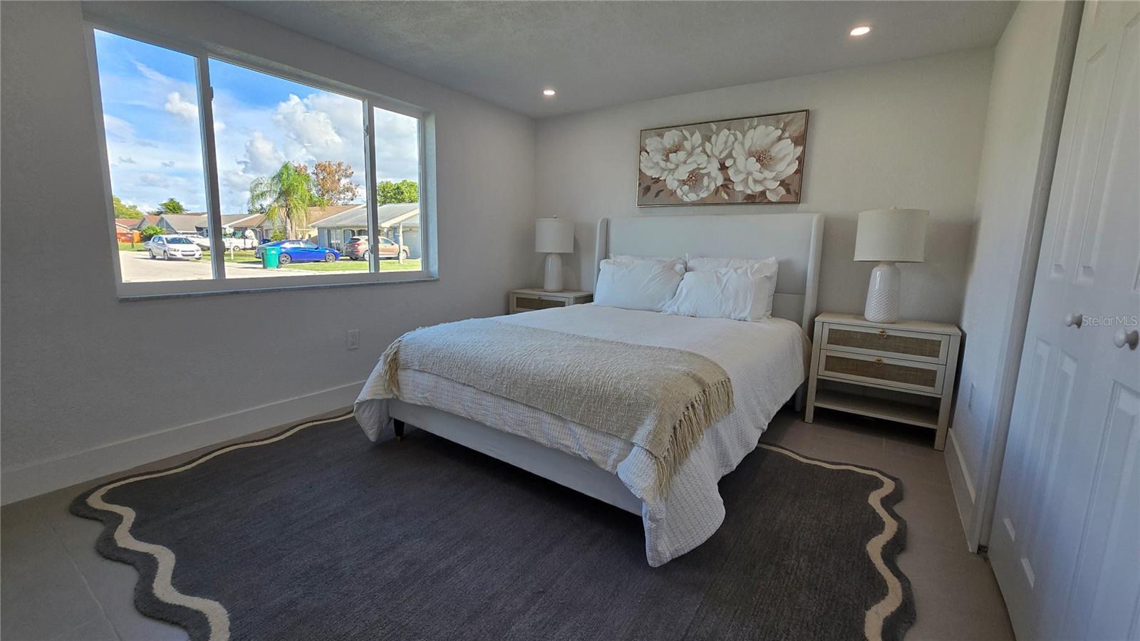 Master Bedroom with 2 closets