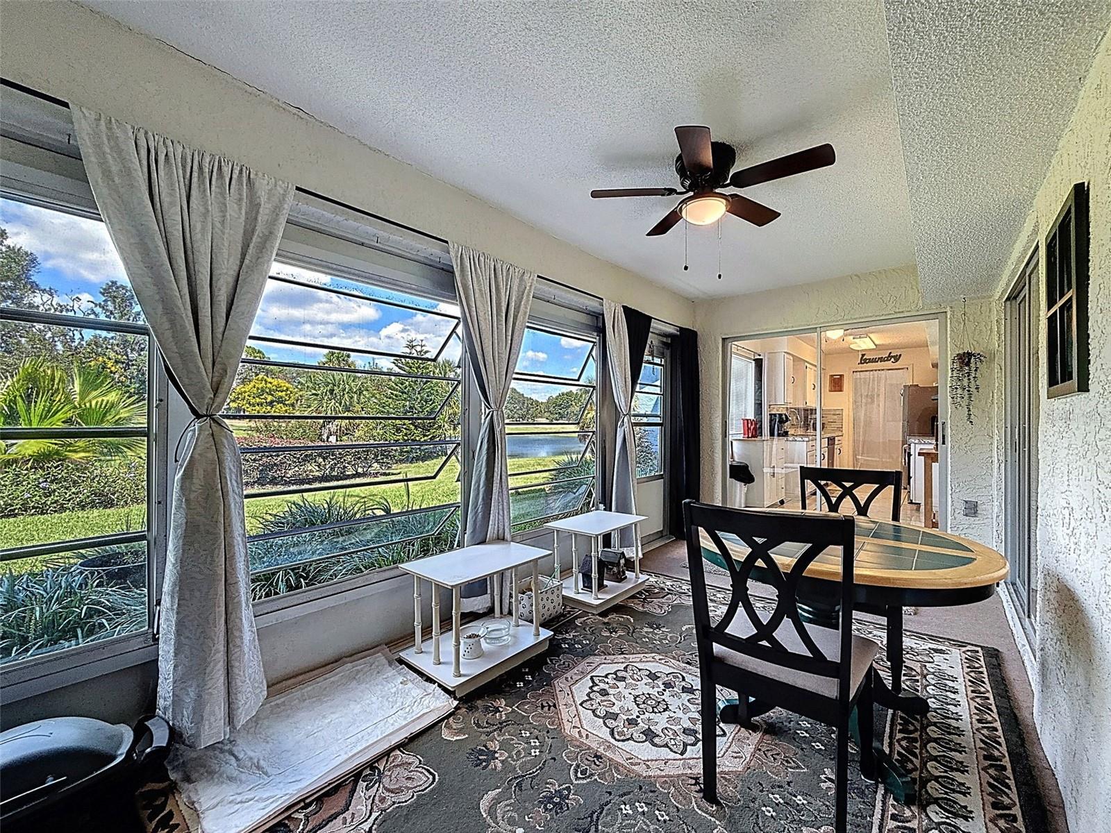 Glass Enclosed Porch