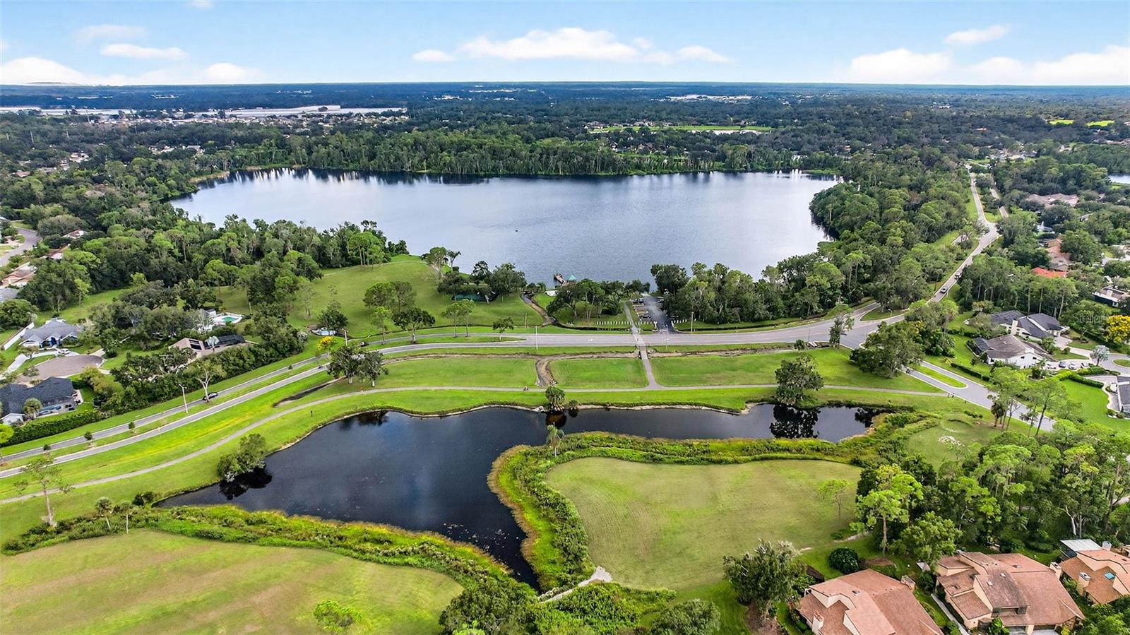 Walden Lake Park aerial views